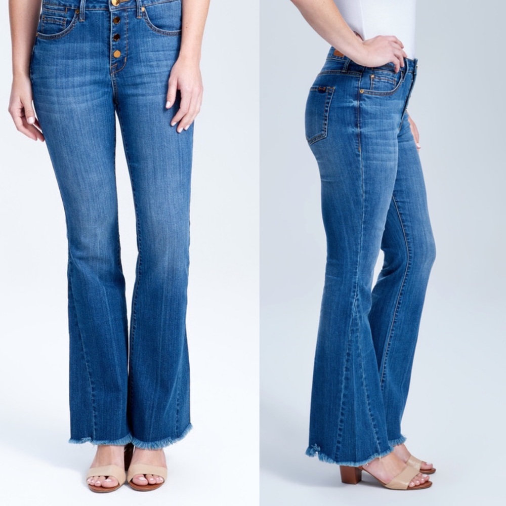 Ultra High Rise Flare Jeans